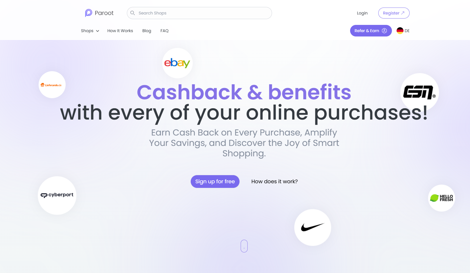 Ein Cashback Portal